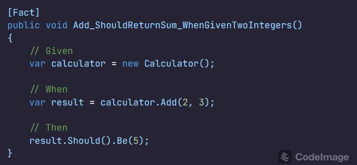 Tester code