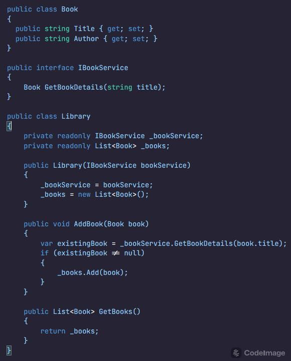 Tester code