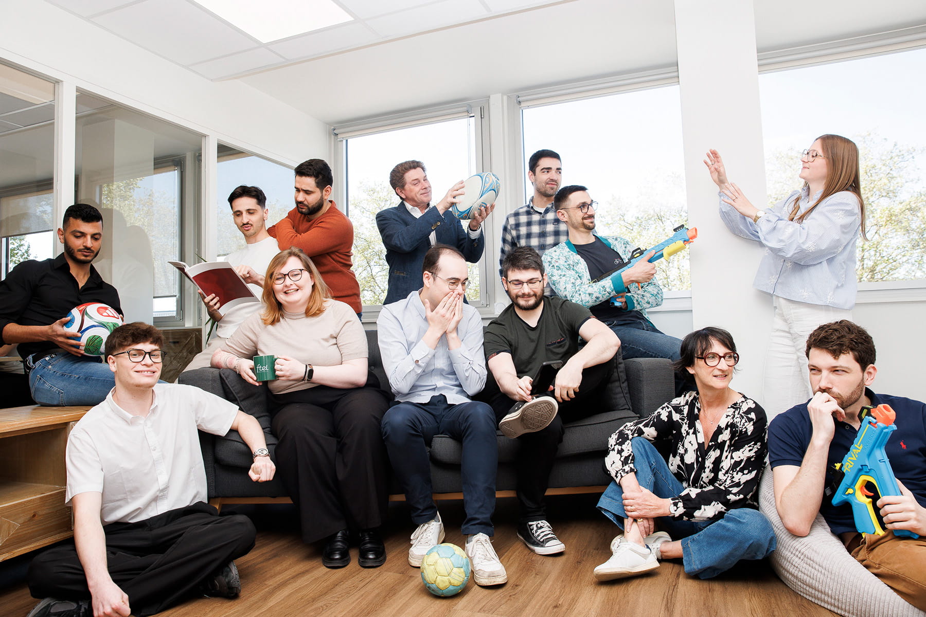 photo de membres de l'équipe